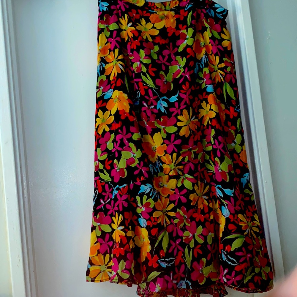 Reversible summer skirt